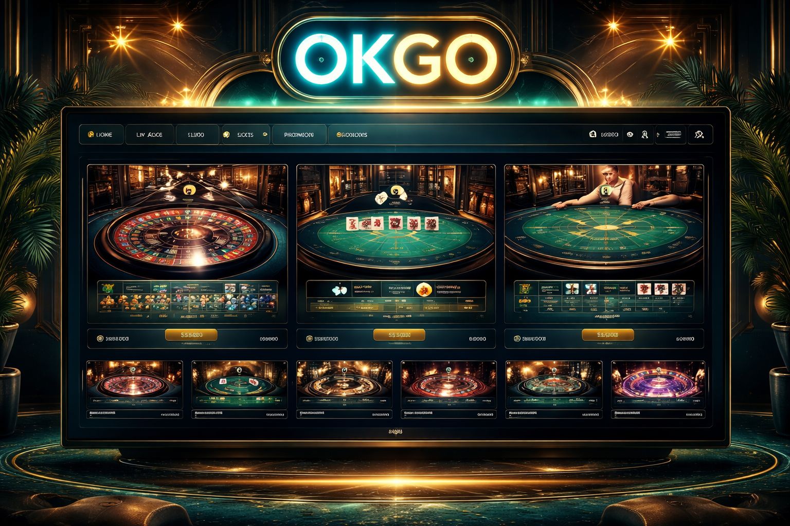 OKGO Casino | Real-Time Tables, Fast Wallets & Premium Play